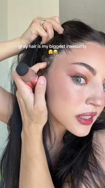 Gray hairs are the bane of my existence. This hair concealer is such a game changer!! The gray coverage looks so natural and it’s  WATERPROOF 🤯🫶🏻 10/10 @tarte cosmetics   #dealsforyoudays #grayhair #grayhairsolution #grayhaircoverage #hairconcealer 