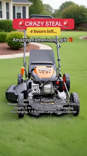 CRAZY deal! Act fast!🤩🤫 #tiktokshopcreatorpicks #tiktokshopsumm #lawnmower #efurden  #tiktokshopstockup Disclaimer. Final price, shipping costs, coupons, and discounts may vary depending on your TikTok account, available offers, ongoingers, promotions and are subject to change at any time. Please always refer to the TikTok Shop product listing for the most current pricing and latest details. HURRY!