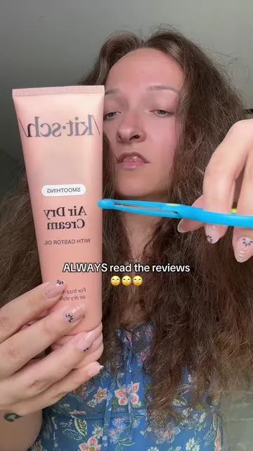 be very careful!! #airdrycream #curlyhair #frizzfree #hairtok #dealsforyoudays @Kitsch 
