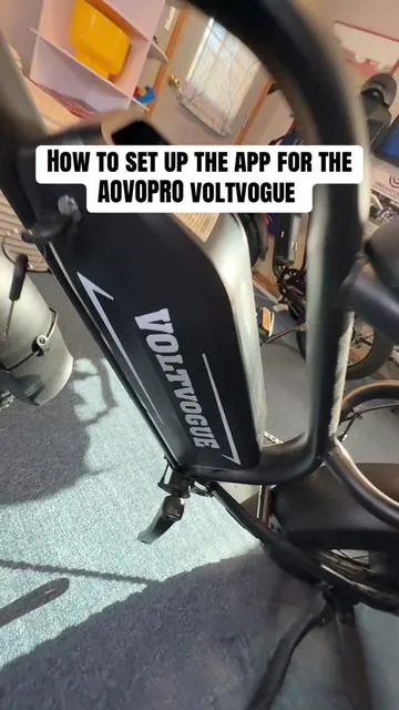 @Aovopro Official voltvogue E-bike app set up video #ebike #voltvogue #dealsforyoudays #FathersDay #fathersdaygift 