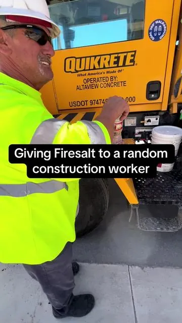 Becoming Americas electrolyte one drink at a time 🦅🇺🇸🤙#drinkfiresalt #fyp #smallbusines #construction #america 