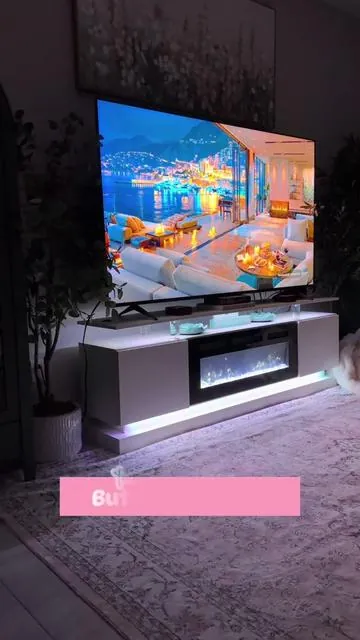 The kind of living room upgrade that makes you stay up way too late just enjoying the atmosphere.  #dealsforyoudays #tiktokshopcreatorpicks #summerwins #summervibes #furniture 