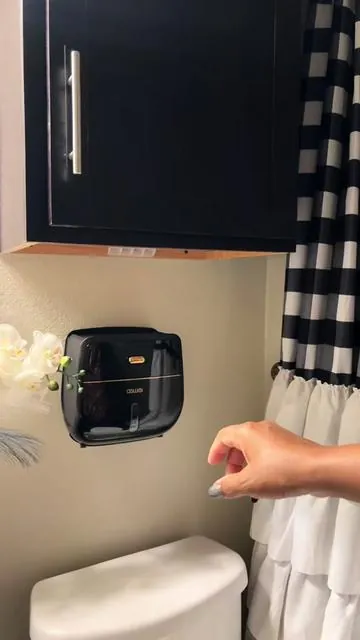 Aesthetic & Efficient !🧻 This is great for holding toilet paper and those bathroom necessities! 
