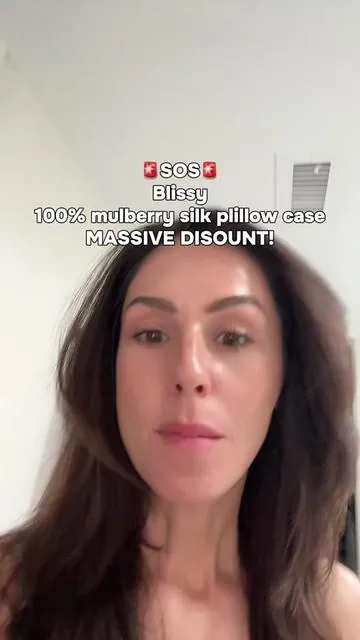 THIS IS NOT A DRILL! Blissy Silk Pillowcase on MASSIVE sale!