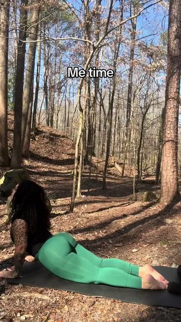 My work out and me time in my pretty greennnnmmmmm