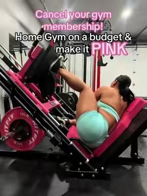 The pink will make you want to workout, it’s so cute!! This Ritfit Leg Press is on sale rn for a limited time, if you want one, get yours now while it fits your budget 💕#homegymequipment #athomeworkout #legdayworkout #tiktokshopcreatorpicks #DealsForYouDays    