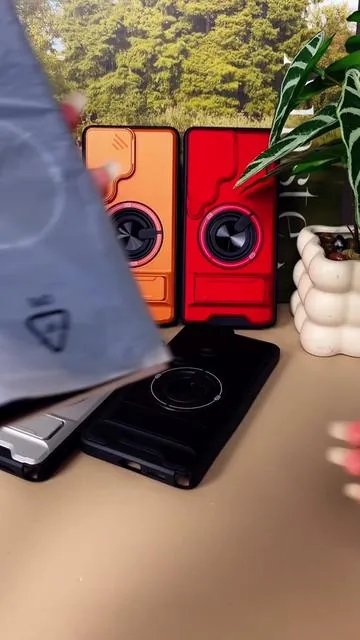 Shockproof Magnetic Case with Slide Camera Lens Protector For Samsung Galaxy S26/S25/S24/S23/S22/ S21 Ultra Plus Rotating Ring Holder.#samsunggalaxyphonecase #CaseMagneticoGalaxyProteccionCompleta
