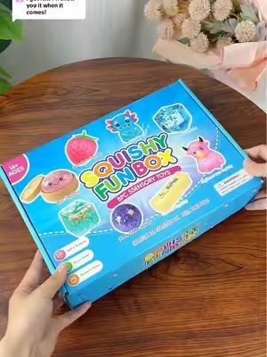 Replying to @♡🎀🐚~Emma ~🎀🐚🩰  this box makes it so easy and the perfect gift for squishy lovers🤩 loved that this one even had a mystery dumpling 🤌🏻#squishy #blindboxopening #fidgets #giftideasforkids#tiktokshopmemorialday 