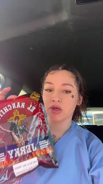 Mini Crumbs spicy Beef jerky #elranchito #beefjercky 