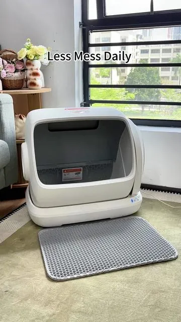 The Viral Automatic Litter Box Everyone Keeps Talking About 👀#automaticlitterbox #tiktokshopdealsforyoudays #dealsforyoudays #summerwins #meowant 