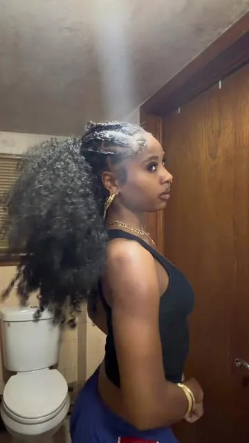 This hair was soooo full and thick ! I used 5 packs(inch 24) to achieve this look ! Hair from @Tahikie 😍😍😍 #SummerVibes #Crochet #tahikiehair #WeeklyDeals #MiracleKnots 