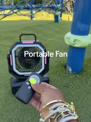I hate being hot!! Gotta keep it with me at all times 😩 #fan #portablefan #campingfan #tiktokshopdealsforyou #summermusthaves 