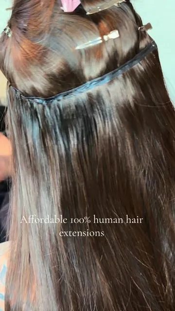 @GooGoo Hair Shop @GOO GOO outdid themselves on this one. I haven’t had them in for long but I’m completely obsessed with how seamless these are, easy to install, and lightweight while still giving me the volume that i want from extensions. They’re so affordable, 100% remy human hair, and easy to install at home. #googoohairextensions #butterflyweftextensions #extensionsforsummer #tiktokshopextensions #affordablehairextensions 