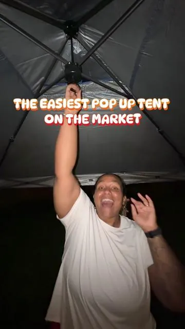 This 10x10 pop up canopy is prefect for summer grilling, backyard parties or days at the beach! #popuptent #popupcanopy #10x10canopy #dealsforyoudays #summervibes 