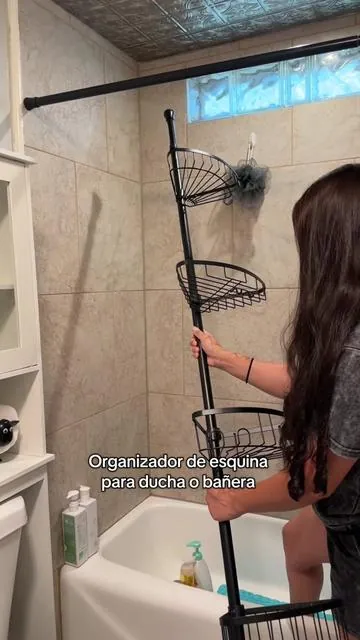 Corner Shower Caddy / Organizador de esquina para ducha o bañera  #showercaddy #SummerVibes #dealsforyoudays 