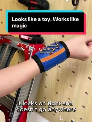 One of the most useful gifts for dads. #FathersDay #dadgift #magneticwristband #tooltok #amazonfinds 
