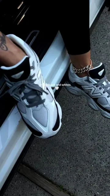 these 9060s are so sleek 🖤 #newbalance9060 #sneakers #sneakerhead 