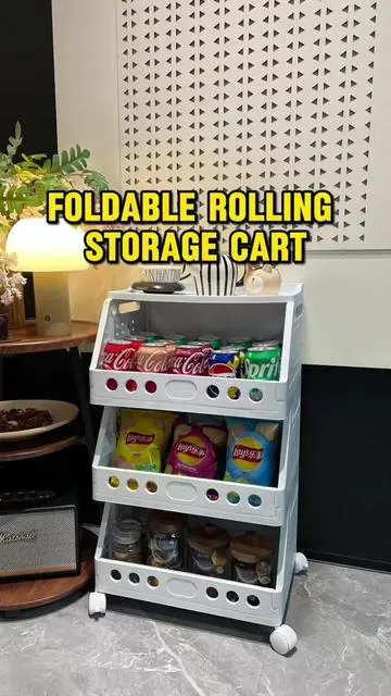 Roll-out snack cart keeps pantry tidy and lets kids grab snacks independently.#Weeklydeals #fathersdaygift #tiktokshop #tiktokshopcreatorpicks #SummerVibes 