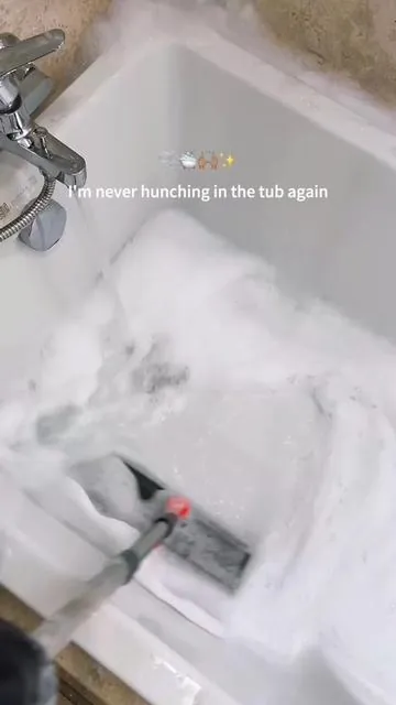 Whoever invented this scrub brush deserves a raise. Stiff bristles for deep cleaning, a built-in squeegee to wipe dirty water, 360° rotation with a lock feature, and a long handle that saves your back. Perfect for bathrooms, kitchens, patios, garages & even walls. A true 3-in-1 home cleaning essential!#ScrubBrush #FloorCleaning #BathroomCleaning #SummerVibes #HomeCleaningHacks