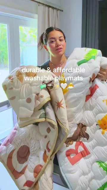 🚨 Low stock again 😭 If you’ve been looking for a washable baby playmat, this is your sign to grab it before it’s gone! Soft, colorful, easy to clean, and machine washable 🙌 It’s become our favorite spot for tummy time, playtime, and everyday messes. One of my favorite baby finds lately 🫶🏼 #playmat #babyessentials #momfinds #momsoftiktok #SummerVibes @Primlect @PrimlectBaby @primlectbaby 
