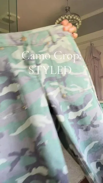 Which do you like most??  #camopants #fashionover40 #styletok #momstyle #casualoutfits 