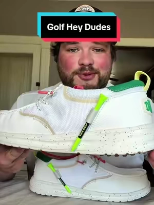 Hey Dude golf shoes! #heydude #heydudes #golf #golfing #giftsforhim 