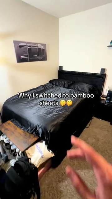 Grab your bamboo sheets before they sell out!! #sheets #bamboosheets #coolingsheets #tiktokshopdealsforyoudays  #creatorsearchinsights 