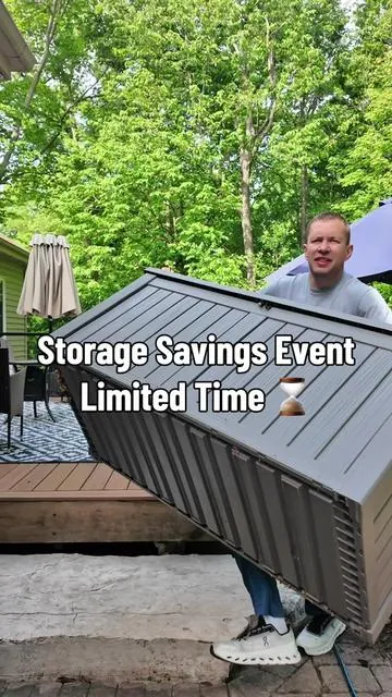 Outdoor Storage Bin Box #storage 