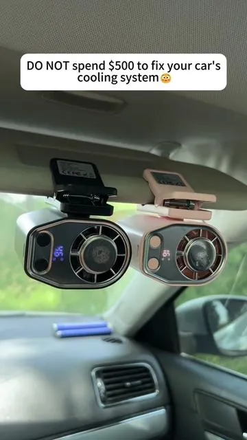With this cooling clip fan, you are no longer afraid of the hot summer, so hurry up to place an order in a large-scale promotion.#portableac #cliponfan #hotcar #airconditioner #dealsforyoudays