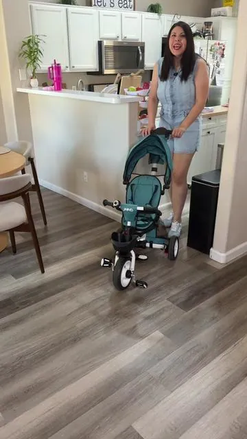 Triciclo para niños que se adapta al crecimiento de tu pequeño #TikTokShopCreatorPicks #SummerVibes #DealsForYouDays #KidsTricycle #ToddlerActivities 