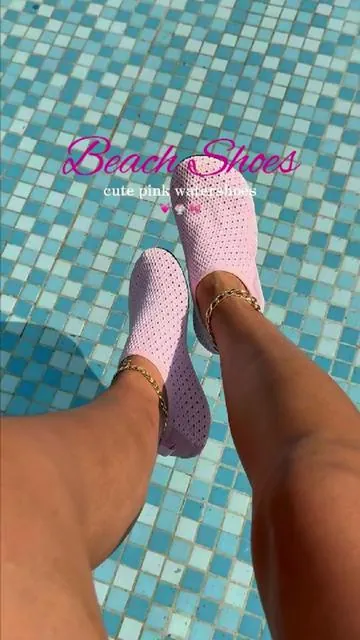 No one’s saying no to this pink.#summerwins #dealsforyoudays #watershoes #pinklover #pinkshoes 