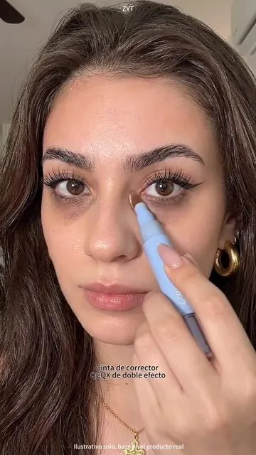 The ultimate solution for flawless eyes,a powerhouse concealer that effortlessly makes even the toughest dark circles and bags #darkcirclesundereyes #Concealer #Eyebags 