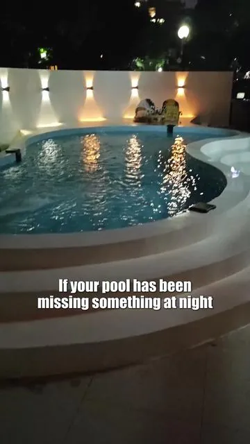 If your pool feels like it’s missing something at night, these solar lights are it ✨ They charge during the day, turn on automatically after dark. Such an easy upgrade, but it makes the whole pool feel brighter, cozier, and way more fun!! #poolhacker #SummerWins #DealsForYouDays #TikTokShopDealsforYouDays #poollights 