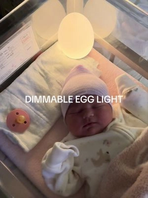 gave me just enough light to nurse her & see everything I need to ✨🤍 #hospitalbag #laboranddelivery #newbornessentials #babyessentials #hospitalbagessentials 