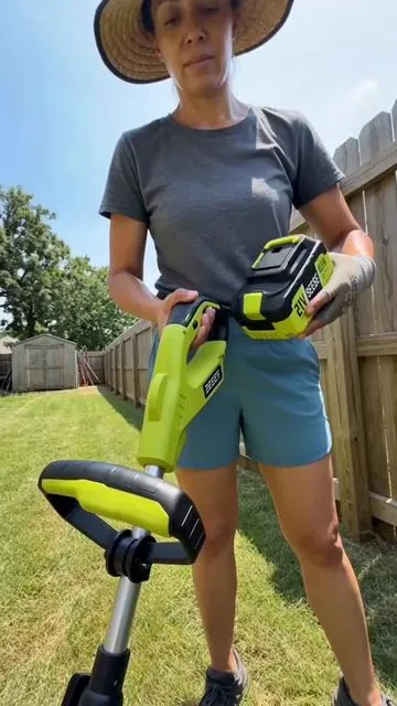 Every american mum needs this #lawnmower #gardening 