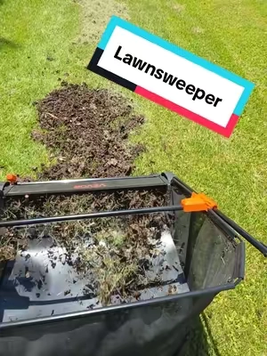 Replying to @case.diven7 These vevor lawn sweepers pick up leaves, grass, pine cones, pine needles, trash, small stick and twigs #lawnsweeper #lawn #yardwork #vevor #dealsforyoudays 