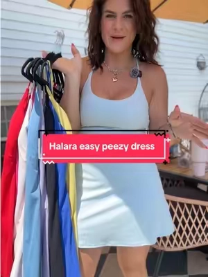 Love the @Halara_official active wear dresses!!! #halara #halaradress #easypeasydress #tiktokshopcreatorpicks #dealsforyoudays 