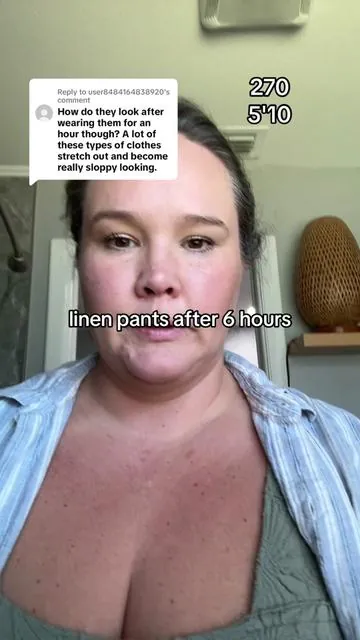 Replying to @user8484164838920 def have a little wiggle room but I feel good about them! After 6 hours, lots of sitting, they still fit well. I like the baggy look though. #plussizefashion #midsizefashion #tiktokshopcreatorpicks #SummerVibes #dealsforyoudays 