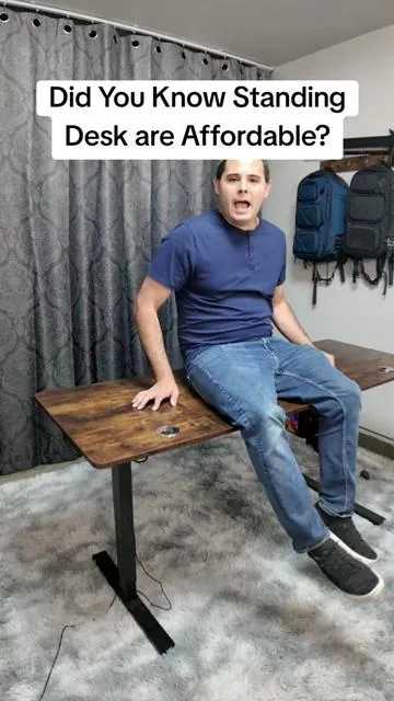 Standing Desks are now affordable! #workfromhome #standingdesk #homeoffice #DealsForYouDays #SummerVibes 