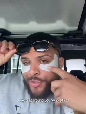 Instantly cooling eye patches 🥶 these depuff, hydrate, and cool so you look and feel refreshed. 🧊🧊🧊