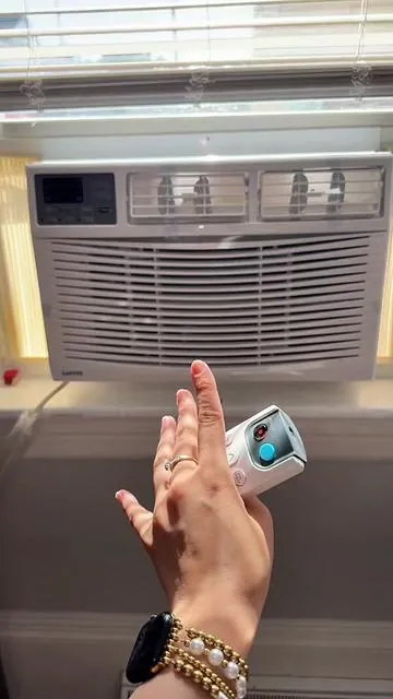 Smart ac with 3 modes ✨ #yamiluzd #dealsforyoudays #tiktokshopcreatorpicks #airconditioner #fathersday @GARVEE 