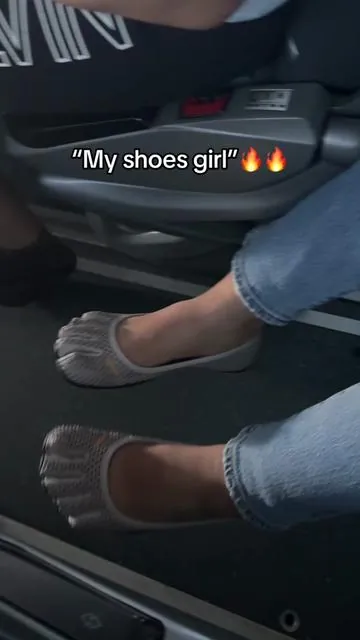 Gotta get my own pair cus of her!🤣 #newshoes #yogashoestrend #summershoes 