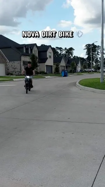 Got this Nova Bike for my brother and he’s been loving it! 🚲🙌 The assembly was pretty straightforward, and seeing how much he enjoys riding it makes it totally worth it #DirtBike #BikeLife #OffRoad #SummerVibes #Fyp 