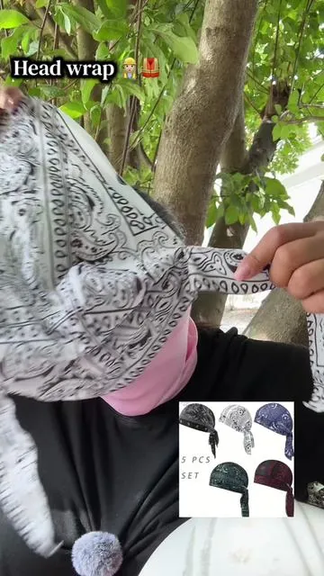 5-Pack Cooling Helmet Liner Caps, Moisture-Wicking Breathable Pirate Head Wraps, Stretchy Adjustable Sports Outdoor Hat, Sweat-Absorbent Cooling Beanie for Motorcycle Cycling & Outdoor Riding, Adjustable Hat, Sports Outdoor Hats,summerwins ##headwrap##helmet##work##construction##tiktokshop