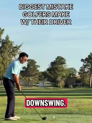 Biggest mistake golfers make is forcing the downswing. Get to the top, and let it go. Like a bow and arrow. @Jimmy Tropicana  #golf #golftiktok #golftips #golfswing #california 