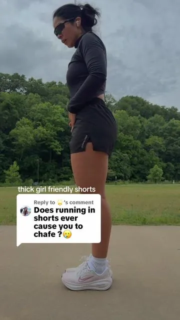 Replying to @🌟 shorts that move with you!! They also have spandex as well which helps!! #cardio #outdoors #fitness #godisgood #tiktokshop  