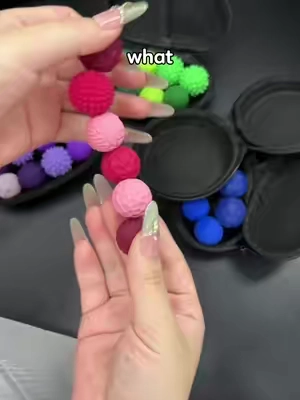I’m a total fidgeter and these silicone relax balls SAVE me during work meetings. Instead of picking at my nails, I just mess with these. They’re magnetic, textured, and seriously satisfying.  #FidgetToy #FidgetGirlie #ADHDFinds #WorkFromHomeTools #AnxietyRelief  