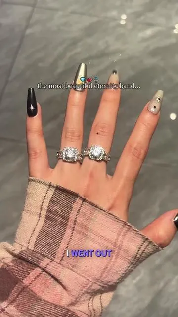 💍💍#summervibes☀️ #fyp #travelring #giftguide #moissanite 
