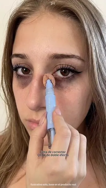 Super effective eye concealer that can cover everything,weather it’s dark circles or under eye bags #darkcirclesundereyebags #Concealer #Eyebags 
