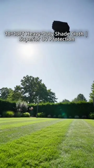 No more frequent replacements for your outdoor shading! UV-stabilized material won’t turn brittle under intense sunshine, tight sealed edges never fray during installation. Outstanding durable quality at a price that’s easy on your wallet.#OutdoorLiving #HomeImprovement #BudgetHacks #YardWork #SummerVibes 